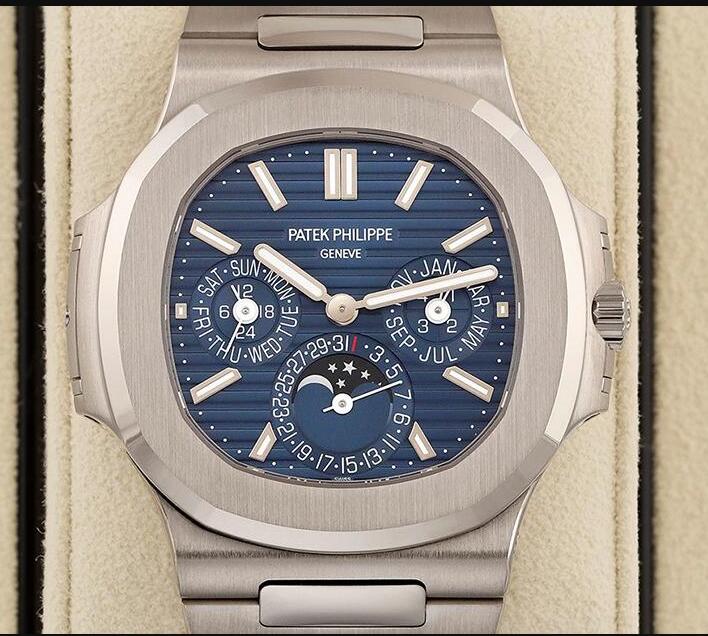 Patek Philippe Uhren Replika Der Spitzenklasse Nautilus Ewiger Kalender 5740/1g-001 Bewertung