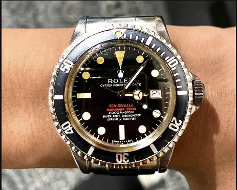 Vintage rolex nachbau 101–Die Double Red Sea-Dweller MK 2