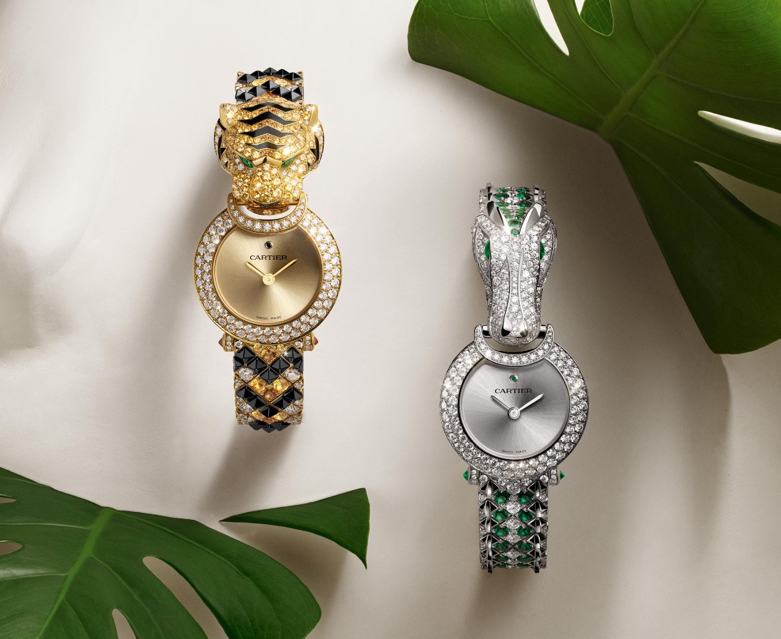 Die Kombination Aus Cartier Replica Uhren Und Tierschmuck Spiegelt Die Schmuckherstellung Und Uhrmachertechnik Wider